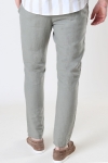 Solid TAIZ LINEN PANTS Vetiver