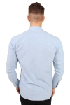 Clean Cut Rooney Flannel Henley Overhemd Light Blue