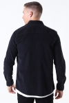 Solid Juan LS Corduroy Overhemd Black