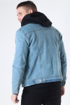 Solid Peyton Denim Jas Light Village Blue Denim