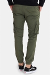 Only & Sons Tarp Stage Cargo Cuff Pants Olive Night