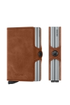 Secrid Twinwallet Cognac-Silver