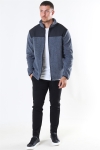 Rains Fleece Zip Puller Jas Grey Melange