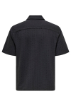 ONLY & SONS Males Regular Fit SS Resort Shirt Black