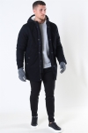 Only & Sons Yanick Teddy Hood Parka Jas Black