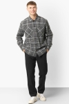 Clean Cut Copenhagen Konrad Overshirt Grey / Army Check