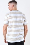 Woodbird Olei Stripe T-shirt White-Ecru-Kit