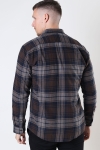 Jack & Jones JJECLASSIC CHECK SHIRT L/S AU22 SN Black Coffee