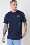 Clean Cut Copenhagen Geo Cotton Tee Navy