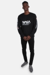 Mister Tee Nasa US Crewneck Sweat Black