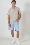 Kronstadt Ayers SS loose Shirt Feather Gray