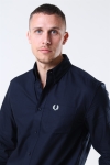 Fred Perry Oxford Overhemd Navy