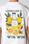 Fat Moose Win Win T-Shirt White