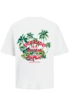 Jack & Jones Pue Relaxed Fit Tee Bright White