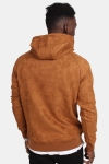 Urban Classics Imitation Suede Hoddie Toffee