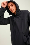 Jack & Jones JJEMARVIN HOOD SOFTSHELL NOOS Black