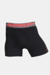 Superdry Sports Boxers Double Pack Charcoal/Black