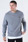 Lyle & Scott Crew Neck Sweatshirt Mid Grey Marl