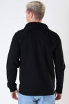 Denim project Basic Half-Zip Highneck 001 Black