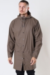 Rains Long Jacket 66 Wood