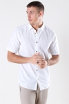 Only & Sons Slub SS Linen Look Overhemd White