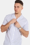 Kronstadt Cuba S/S Gr. 106 Overhemd White/Navy