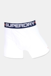 Superdry Sports Boxers Double Pack Optic/Richest Navy