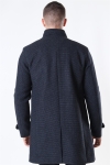 Jack & Jones MELTON WOOL COAT Dark Grey