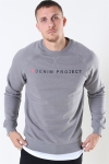 Denim Project Logo Crew Mid Grey