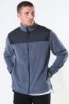 Rains Fleece Zip Puller Jas Grey Melange