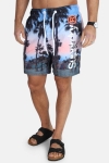 Super Dry Premium Neo Photo Swim Shorts Graffiti Wall