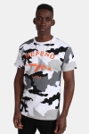 Defend Paris Paris T-shirt Camo Black/White