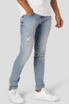 Clean Cut Copenhagen David Slim Stretch Jeans Light Blue Denim