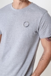 Clean Cut Antonie Logo S/S T-shirt Grey Melange