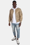 Urban Classics Bomber Jas Beige