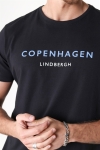 Lindbergh City Print S/S T-shirt Black