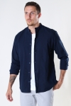 Selected SLHREGNEW-LINEN SHIRT LS CHINA W Navy Blazer
