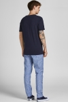 Jack & Jones JPRBLATROPIC SOLID SS TEE CREW NECK SN Perfect Navy