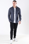 Only & Sons Gabriel LS Strikket Overhemd Dark Navy