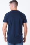 Jack & Jones Curved Tee Navy Blazer