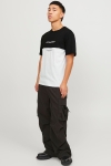 Jack & Jones Ryder Blocking Tee SS Black