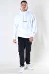 Champion Half Zip Hooded Sweatshirt WHT