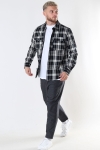 ONLY & SONS MILO OVR CHECK LS SHIRT Black