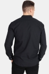 Kronstadt Johan Oxford Henley Dyed Overhemd Black