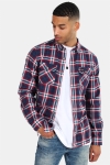 Superdry Lumberjack Lite Overhemd Burgundy Horizon Check