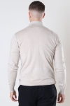 JEFF FRANKIE HALF ZIP KNIT Beige