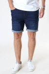 Solid Ryder Denim Shorts Dark Blue Denim