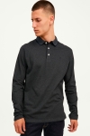 Jack & Jones PAULOS POLO LS Dark Grey Melange