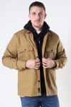 ONLY & SONS ONSNOAR COMPACT LS TC TWILL OVERSHIRT Chinchilla