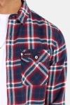 Superdry Lumberjack Lite Overhemd Burgundy Horizon Check